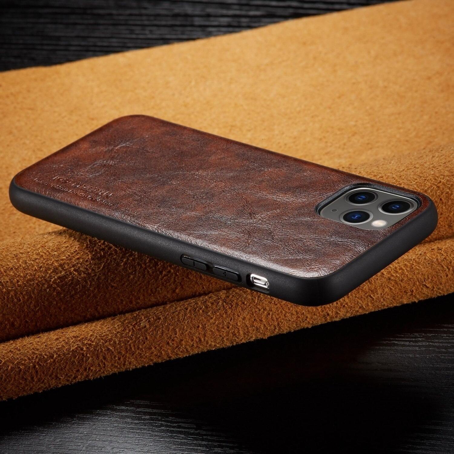 For iPhone 11/ 11 Pro/ 11 Pro Max Case Luxury Slim Leather Back Case Cover for iPhone XS MAX/XR /Xs/X/8/8Plus/7/7Plus/6s/6sPlus - Surprise store