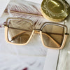 Luxury Square Sunglasses Women Men Alloy Chain Frame Sun Glasses Brand Design Female Shades Ladies Fashion Trending Eyeglasses