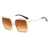Oversized Square Sun Glasses Ladies 2021 New Luxury Pearl Sunglasses Women Brand Designer Fashion Shades big Square