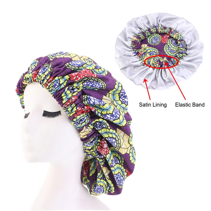 New African Headwrap In Women's Hair Accessories Scarf Wrapped Head Turban Ladies Hair Accessories Scarf Hat Headwrap Nigeria