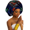 National Decorative Scarf Shawls Women African Cotton Headtie Head Wrap African Traditional Fashion Printed Ankara Headscarf
