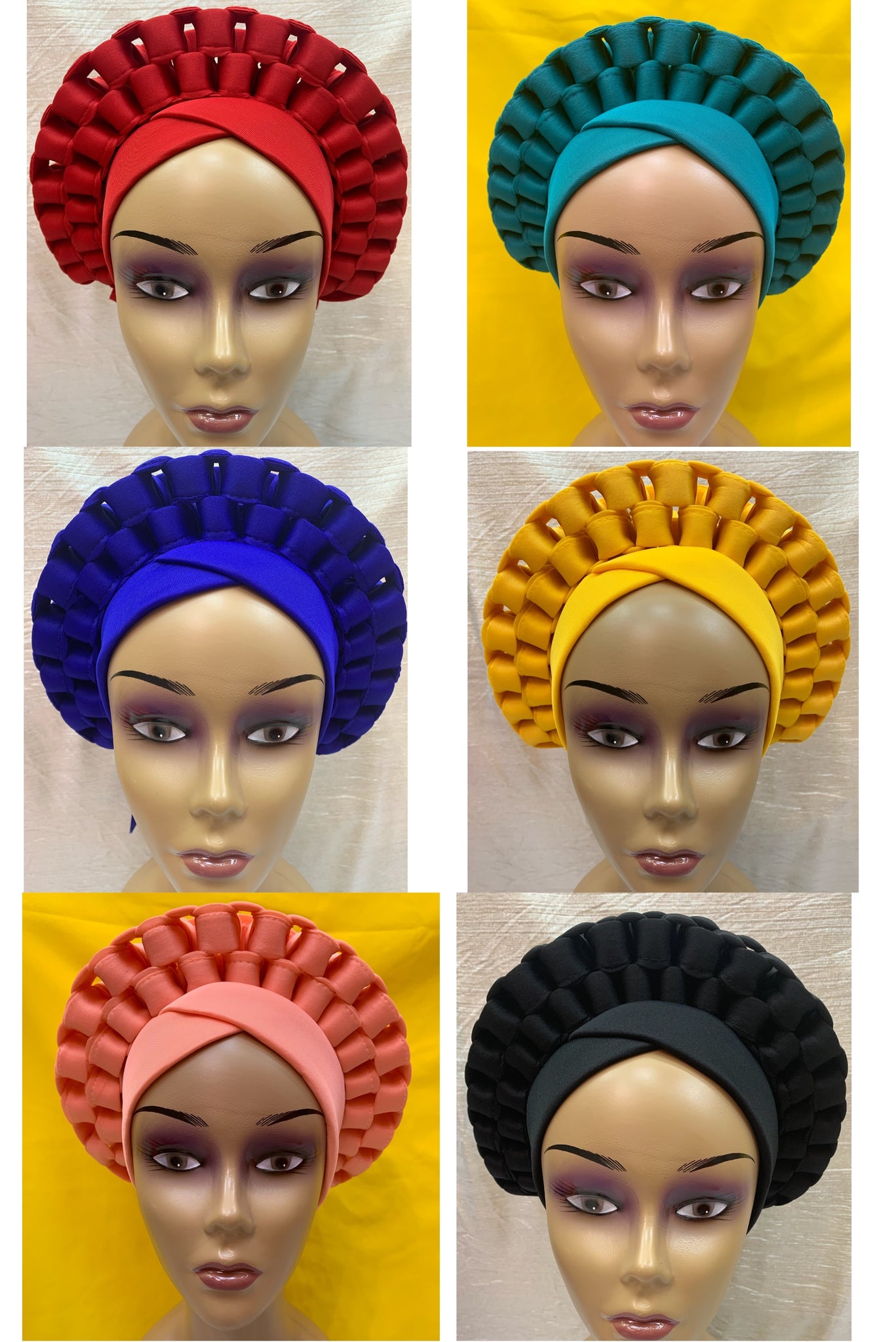 Shining Sequins Muslim Turban Cap Women Sequence Ready Female Head Wraps African Auto Gele Aso Oke Headwear Already Made Headtie