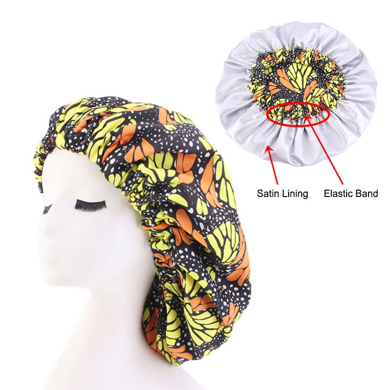 New African Headwrap In Women's Hair Accessories Scarf Wrapped Head Turban Ladies Hair Accessories Scarf Hat Headwrap Nigeria