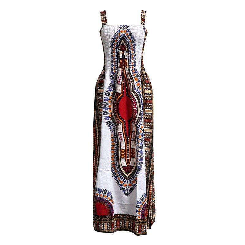 Sexy Backless Dress Summer Dashiki Casual Sundress Beach Women Plus Size Sexy Dress Vestidos De Playa african dresses for women