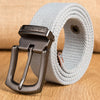 Military Tactical Belt Men Canvas Belts for Jeans Male Casual Metal Pin Detachable Buckle Straps Belt ceintures 140 150 160 cm