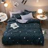Stripe Bedding Set Nordic Duvet Cover Couple Bed Quilt Cover Simple Bed Sheet Single Double Queen King Size 4 pcs Bed Linens