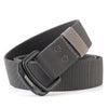 Military Equipment Belt Men Elastic Nylon Tactical Belts For Jeans Pants Solid Strap Canvas Double Ring Metal Buckle Waist Belt