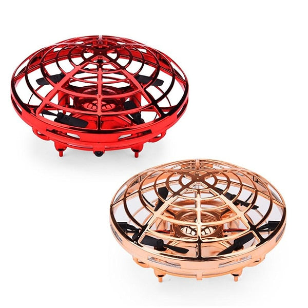 Fly Helicopter UFO Drone Toys Infraed Hand Sensing Induction RC Aircraft Upgrade Quadcopter for Children Adult Mini Flying Ball