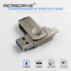 USB Flash Drive for iphone 7/7Plus/8/X/11 Usb/Otg/Lightning 128GB 64GB Pen Drive For iOS External Storage Devices
