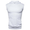Men Hot Summer Muscle Hoodie Tank Tops Sleeveless Bodybuilding Gym Workout Fitness Shirts Vest Tops Men's Clothing - Surprise store