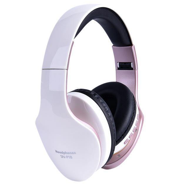 Wireless Headphones Bluetooth Headset Foldable Stereo Headphone Gaming Earphones Support TF Card With Mic For phone Pc Mp3 - Surprise store