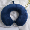 Memory foam u-shaped pillow Slow rebound Neck pillow Nap Airplane pillow travel Cartoon memory u-shaped headrest long trip