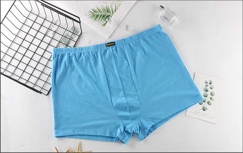 2019 New Men's Boxer Pantie Underpant Lot big size Loose Under Wear Large Short Cotton Plus 6XL 7XL 8XL Underwear Boxer Male