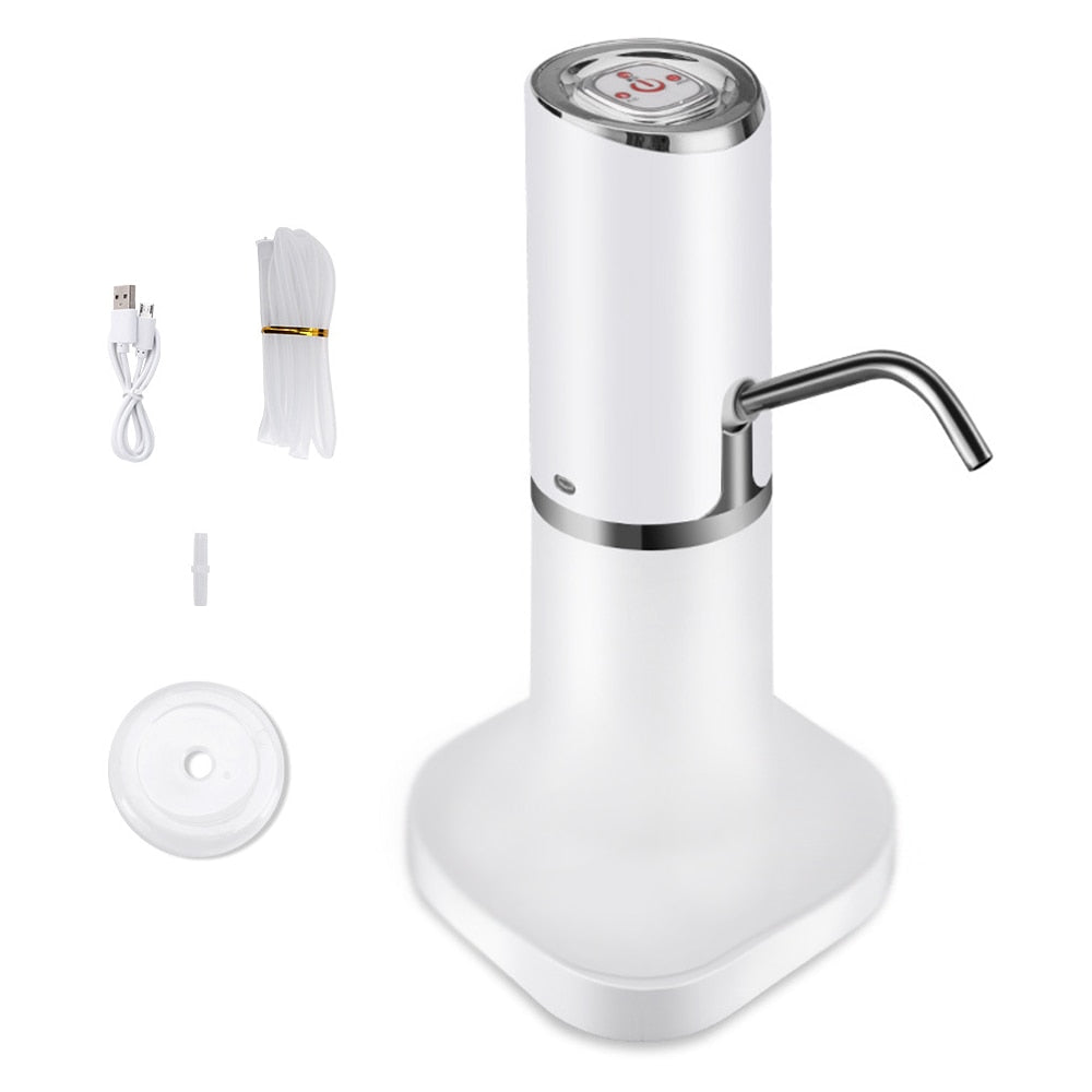Electric Water Bottle Pump USB Automatic Drinking Water Pump Portable Electric Water Dispenser Water Pump For Bottled Water