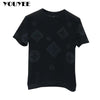 T-Shirt Men Rhinestone Pink Shirt Large Size 4XL New 2022 Summer Personalized Trend High Quality Short Sleeve Tees Male Top