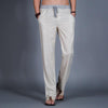Golf Straight Pants Natural Linen Comfortable Breathable Men Summer Leisure Thin Flax Hemp Trousers Male Slim Lace-up City walk - Surprise store