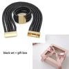 Liffly African Jewelry Set Fashion Choker Necklace Sets for Women Bohemia Bracelet Statement Jewelry Magnetism Button