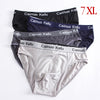 4pcs/Lot Men's Underwear Male New Arrival Modal Solid Briefs Underpants for Men Brief Men Sexy Slip Hombre Plus XXXXL-7XL
