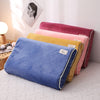 Solid Color Cotton Sleeping Pillow Case Brief Style High-end custom Pillowcases Latex Pillow Case Cover 30x50CM/40x60CM