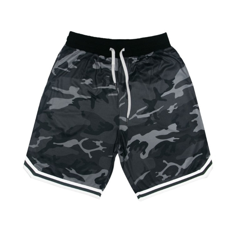 2021 Gyms Men Camouflage Compression Fitness Shorts Men Bodybuilding Causal Shorts Male Summer Quick Dry Beach Short Homme