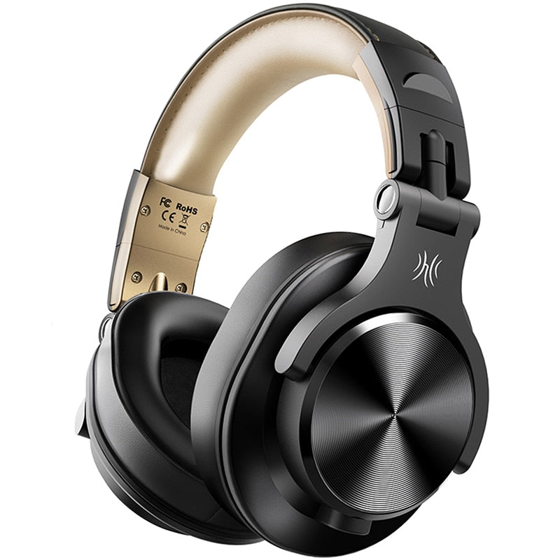 Oneodio Fusion Wired + Wireless Bluetooth Headphones For Phone Mic Over Ear Studio DJ Headphone Professional Recording Headset