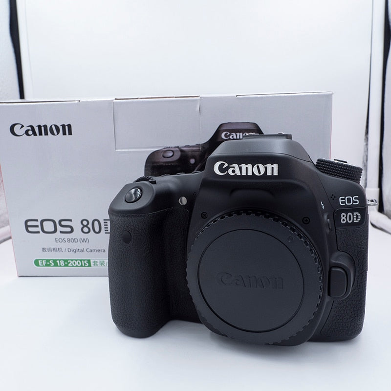 Canon 80D DSLR Camera -24.2MP -Vari-Angle Touchscreen -Video - Wi-Fi