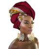 National Decorative Scarf Shawls Women African Head Wrap African Traditional Fashion Printed Ankara Cotton Headscarf