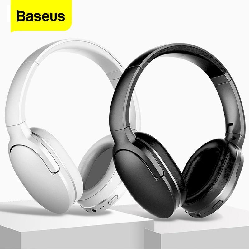 Baseus D02 Pro Wireless Headphones Sport Bluetooth 5.0 Earphone Handsfree Headset Ear Buds Head Phone Earbuds For iPhone Xiaomi - Surprise store