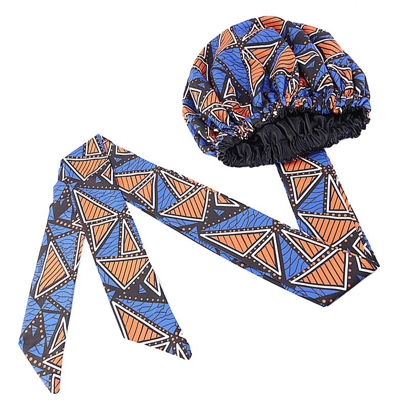 New African Headwrap In Women's Hair Accessories Scarf Wrapped Head Turban Ladies Hair Accessories Scarf Hat Headwrap Nigeria