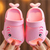 Xiaomi Shark Summer Children's Slippers for Kids Toddler Baby Outdoor EVA Cartoon Print Cute Flat Heels Beach Sandals