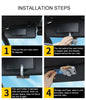 Car Accessories Card Storage Car Sun Visor Card Holder Car Card Slot Multi-function Storage Box Glasses Clip Car Styling