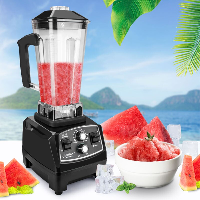 Timer BPA Free 3HP 2200W Commercial Blender Mixer Juicer Power Food Processor Smoothie Bar Fruit Electric Blender
