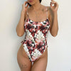 Sexy Swimwear Women One Piece Swimsuit Female Halter Bathing Suit Hollow Out Monokini Swimming Suit Beach Push Up Swimsuit Women - Surprise store