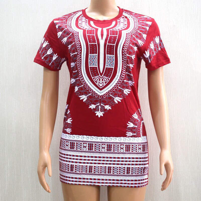 2019 new arrival summer elegent fashion style african women printing plus size dress M-XL