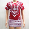 2019 new arrival summer elegent fashion style african women printing plus size dress M-XL