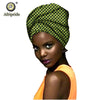 African fashion head scarf print wax cotton women african clothing Bazin Rich headwear A18H001