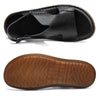 Size 38-46 Mens Sandals Comfort Genuine Leather Summer High Quality Beach Slippers Casual Footwear Outdoor Beach Shoes 2021 New
