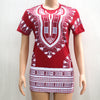 2019 new arrival summer elegent fashion style african women printing plus size dress M-XL