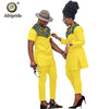 African Couple Clothing Women Suits + Men Clothing Set Dashiki Shirts Ankara Pants Print Outfits Tribal Suit AFRIPRIDE S20C001 - Surprise store