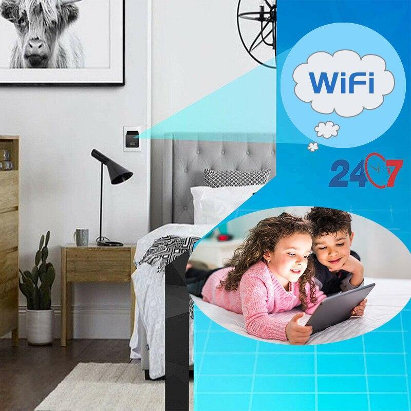 HD1080P Security WIFI USB Charger for Camera Phone Security Power Adapter Mini Video Camcorder - Surprise store