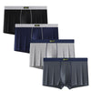 4-packs Modal fabric 2020 New Men's Boxer Pantie Lot Underpant Loose Large Short Plus 5xl 6XL 7XL 8XL Underwear Boxer Male