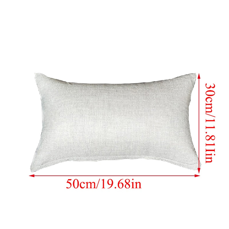 Rectangular Cushion Cover 30x50 Polyester Pillowcase Decorative Sofa Cushions Pillowcover Home Decor Black Yellow Pillow Cases