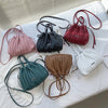 Luxury Branded Designer Shoulder Bags for Women 2021 Summer Female Fashion Bucket Bag Small Totes Handbags Purses Drawstring