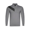 Golf shirts 2021 men's spring fashion long sleeve 95% polyester 5% spandex blank golf polo shirts for promotion - Surprise store