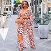 2 Piece Set Women Africa Clothes 2021 African Dashiki New Fashion Two Piece Suit Long Tops + Wide Pants Party Plus Size For Lady