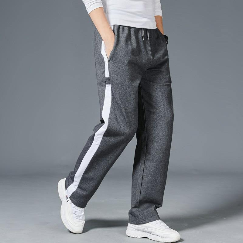 Men Loose Sport Running Stripe Sweatpants Fitness Training Pants Mens Straight Trousers Tracksuit Jogging Sportswear - Surprise store