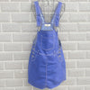 Girl Clothes Summer Sundress Toddler Suspender Denim Straps Overalls Clothing Kids Dresses Girls Vestido menina Denim trabajo