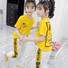 Tracksuit for Girl 2020 Summer Hop Casual Sports Suit Female Korean Version of The Loose Short Sleeve T-shirt Pant 2 Piece Set