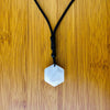 Natural Amethysts Star of David Necklaces for Women New Wealth Pendant Necklaces Men Amulet Pendant Energy Stone Judaism Jewelry