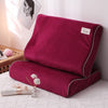 Solid Color Cotton Sleeping Pillow Case Brief Style High-end custom Pillowcases Latex Pillow Case Cover 30x50CM/40x60CM